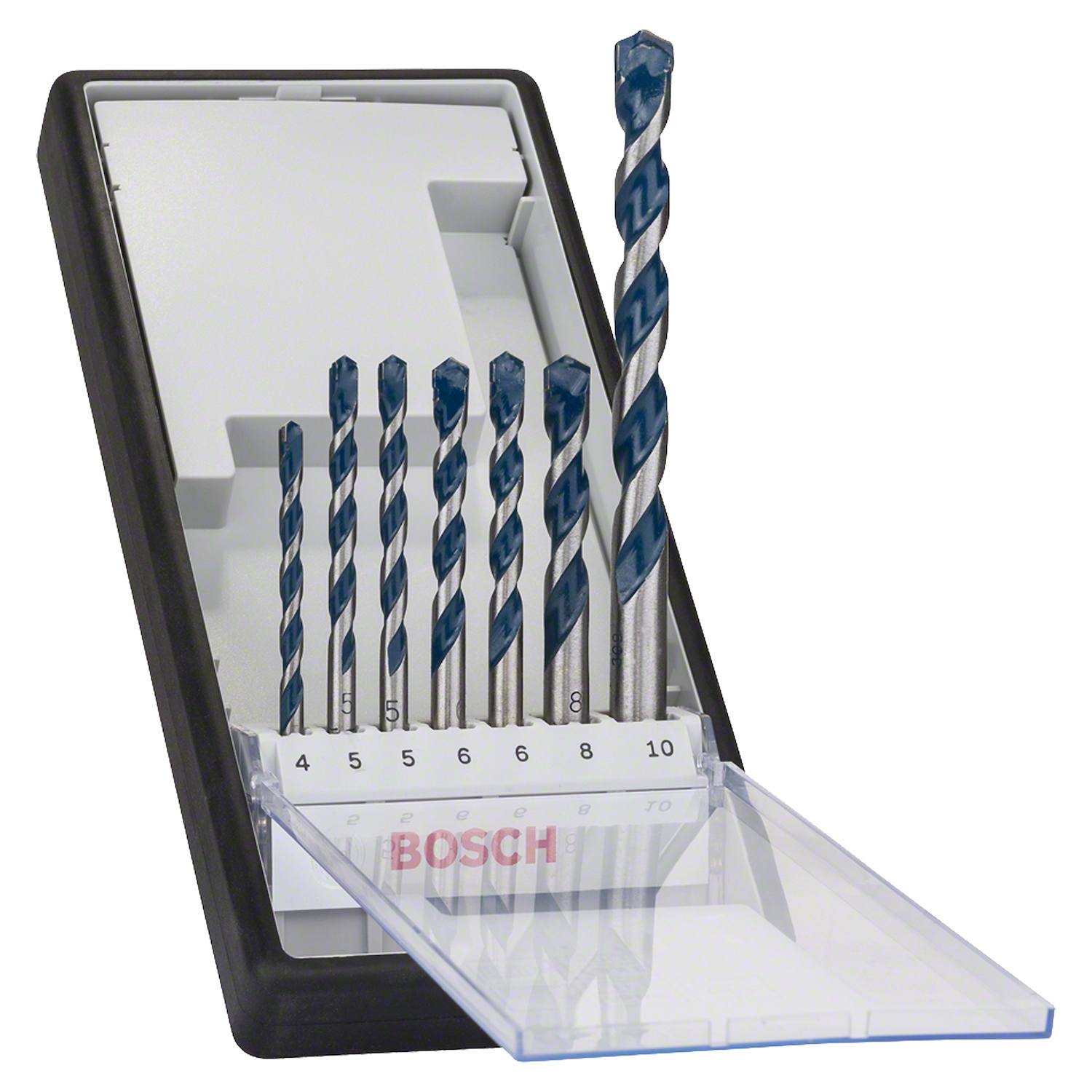 JOGO DE BROCA CONCRETO 4-10MM COM 7 PEÇAS CYL-5 BOSCH