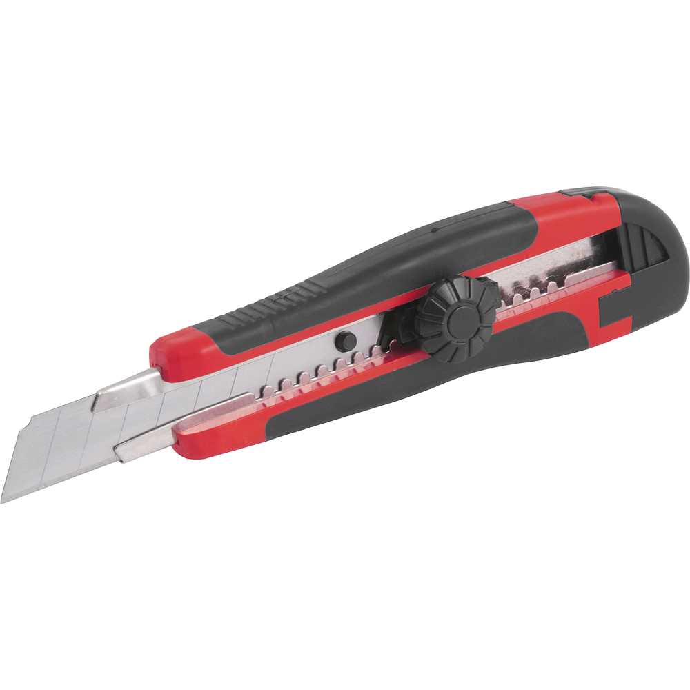 ESTILETE COM LAMINA 18MM EMBORRACHADO NOVE54