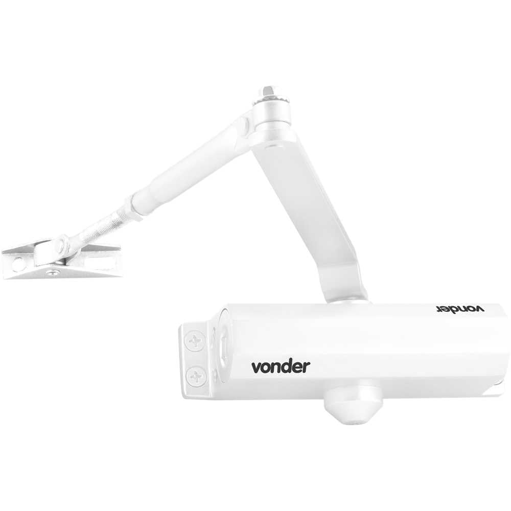 MOLA HIDRAULICA PARA PORTA 25-45KG BRANCA VONDER