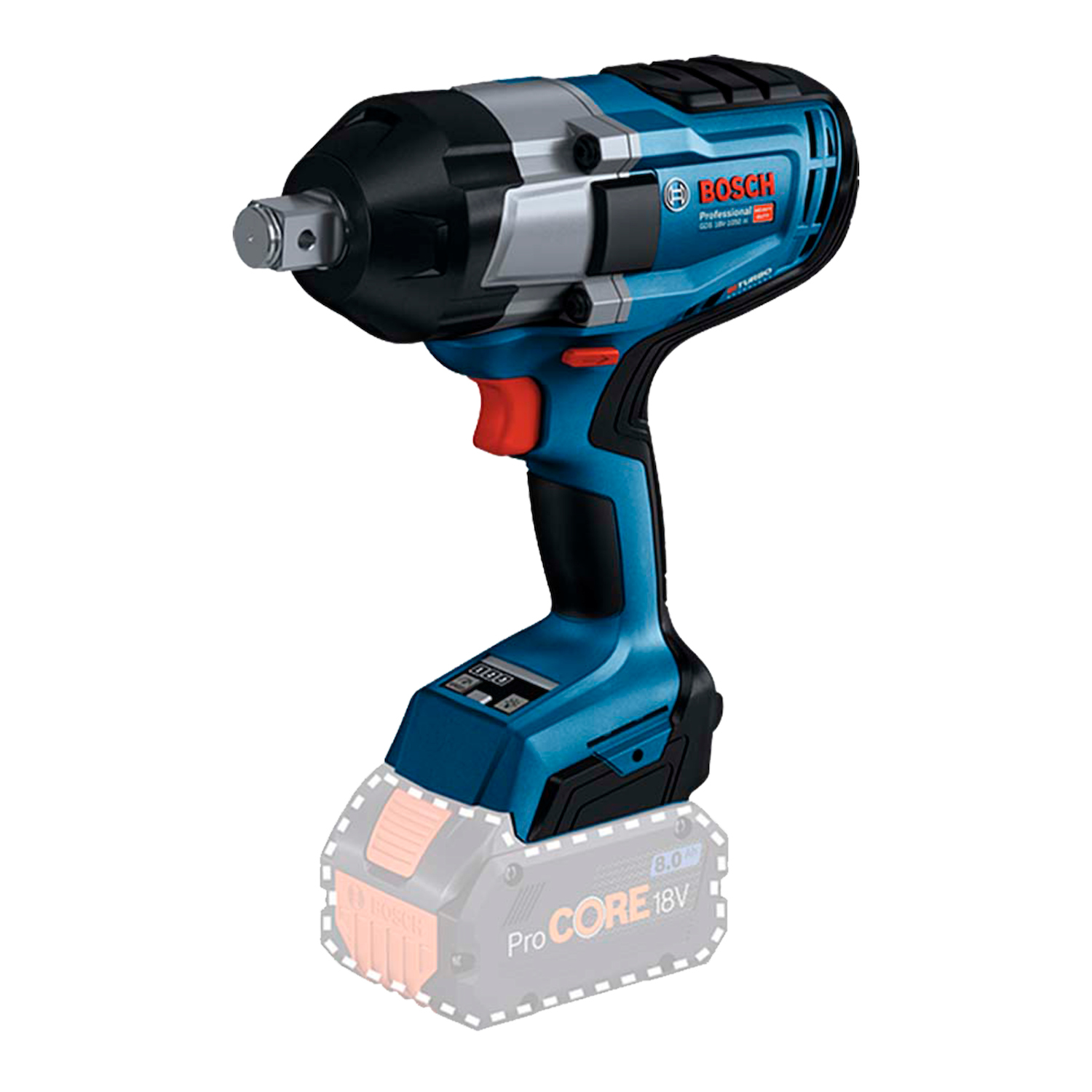 CHAVE DE IMPACTO A BATERIA 18V COM ENCAIXE 3/4