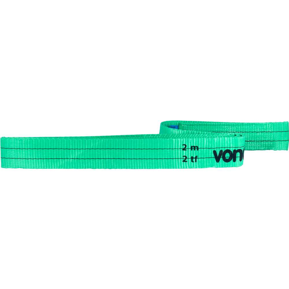 CINTA PLANA SEM FIM PARA ELEVACAO 02TX60MMX2M VERDE VONDER