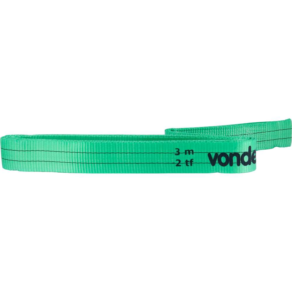 CINTA PARA ELEVACAO 02TX60MMX3M VERDE VONDER
