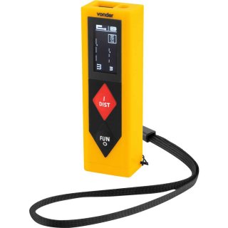MEDIDOR DE DISTANCIA A LASER 30M COMPACTO VONDER
