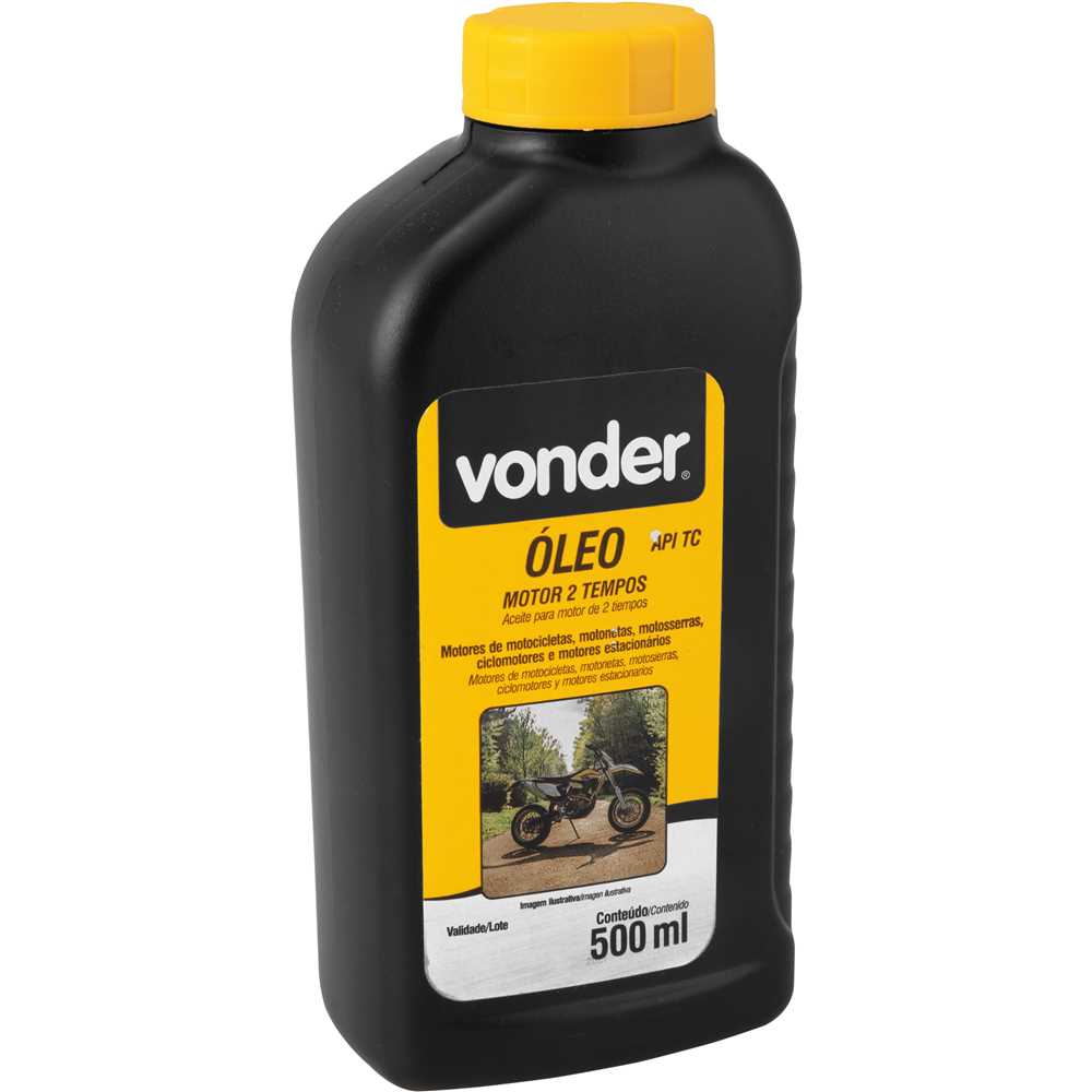 OLEO 500ML PARA MOTOR 2 TEMPOS VD-DT VONDER