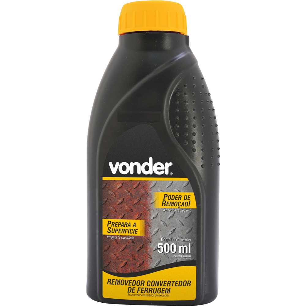 REMOVEDOR E CONVERTEDOR DE FERRUGEM 500ML VONDER