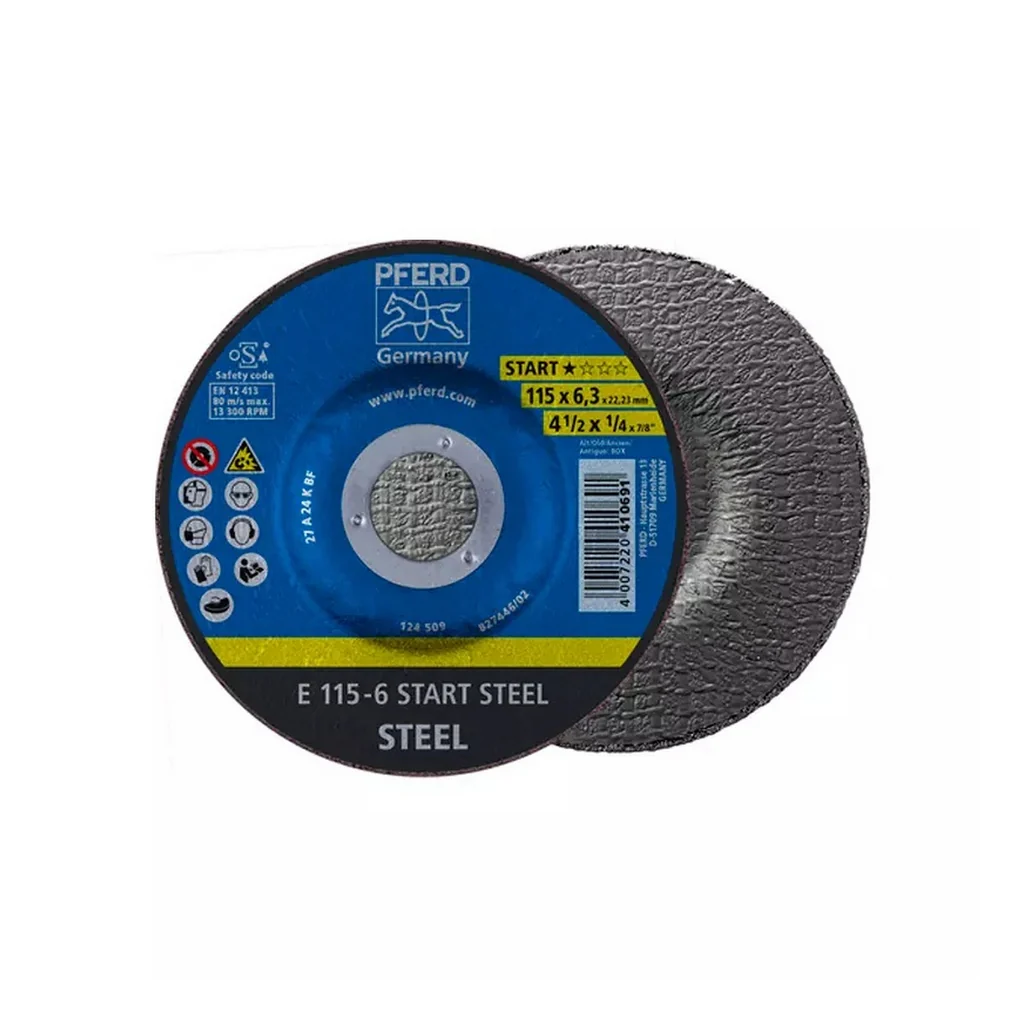 DISCO DE DESBASTE 115X6,3MM 4.1/2X1/4