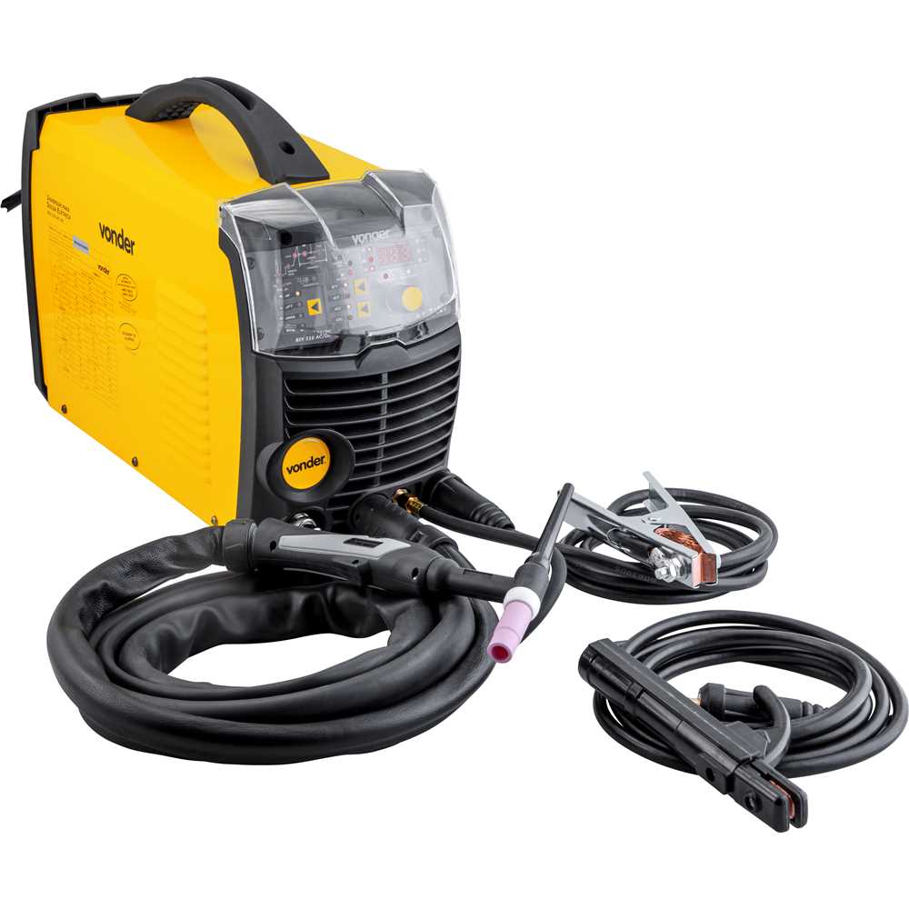MAQUINA PARA SOLDA TIG 200P AC E DC RIV210 BIVOLT VONDER