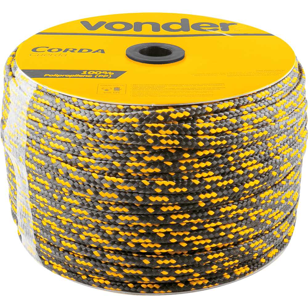 CORDA PP 10MMX190M MULTCOLORIDA VONDER