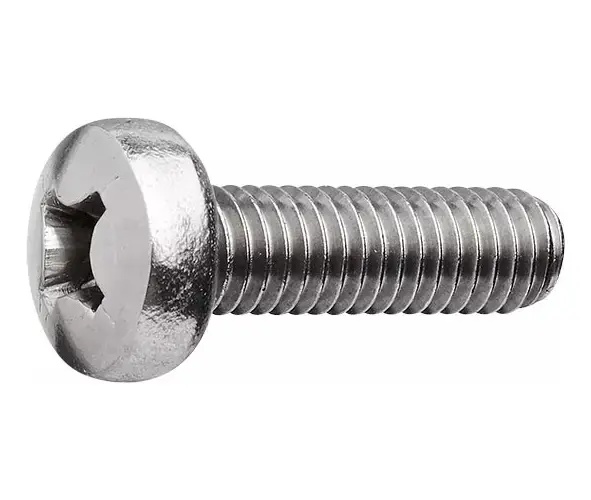 PARAFUSO MAQ PAN PH MA 5X12 INOX