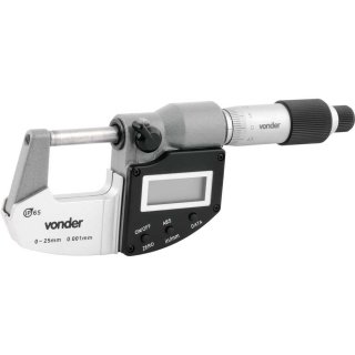 MICROMETRO EXTERNO DIGITAL 0-25MM MD025 VONDER