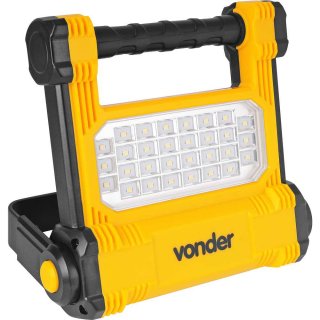 REFLETOR LED 010W RECARREGAVEL RRV010 BIVOLT VONDER