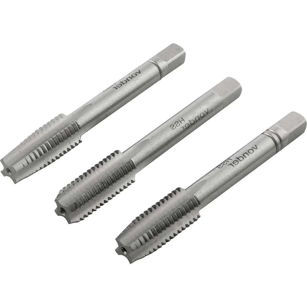 MACHO 1/4X20 AÇO RÁPIDO UNC COM 3 PEÇAS VONDER