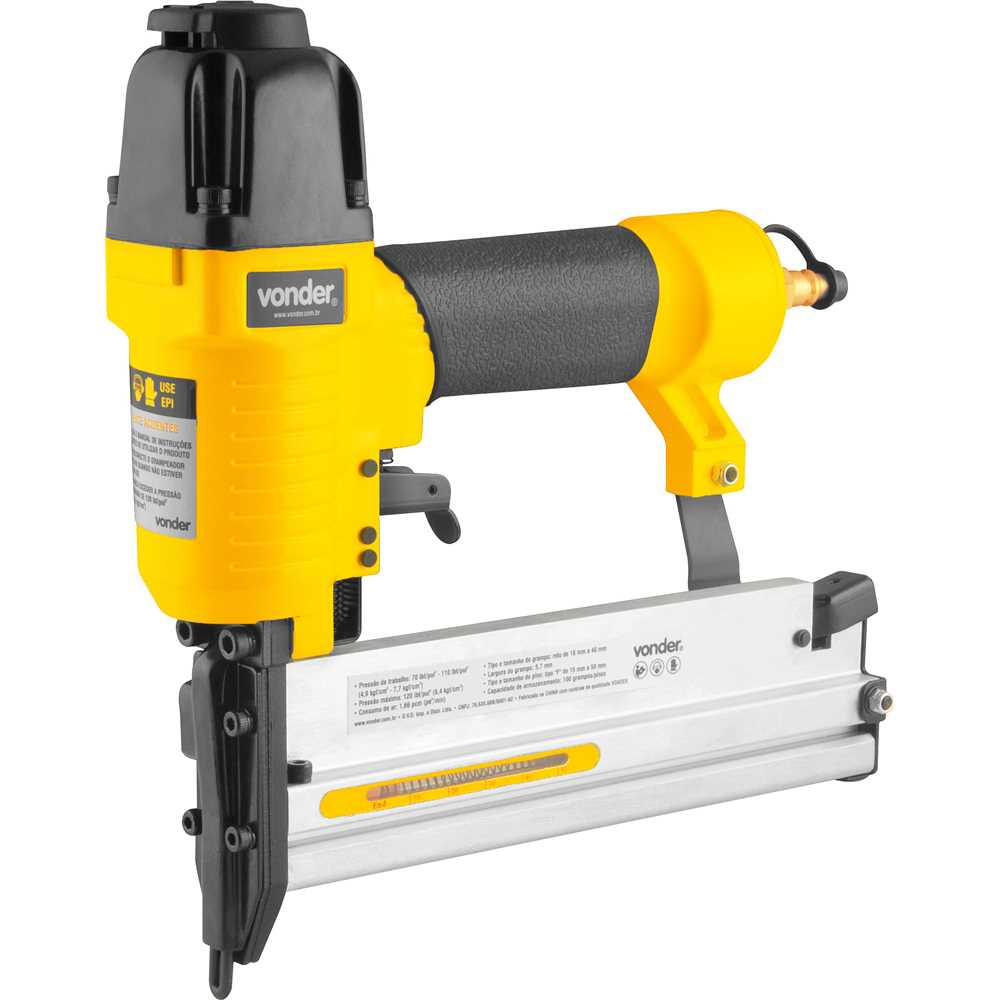 GRAMPEADOR E PINADOR PNEUMATICO GPV201 VONDER
