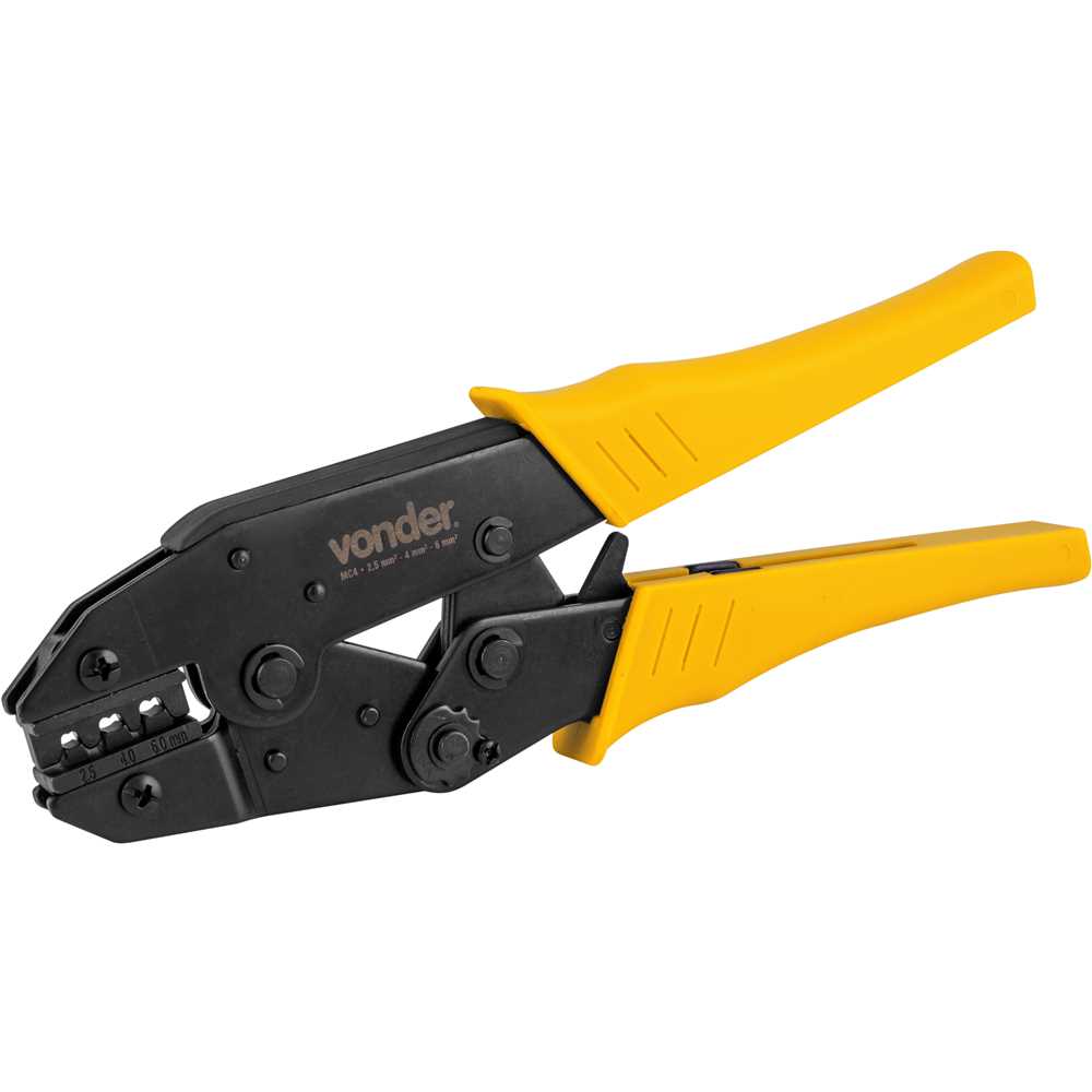 ALICATE CRIMPADOR TERMINAL MC4 VONDER