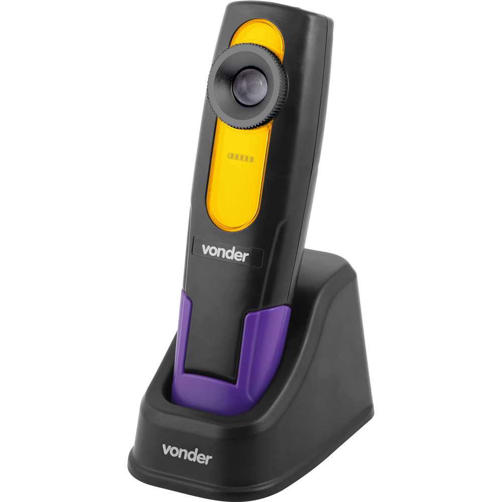 LANTERNA RECARREGAVEL DE INSPECAO UV VONDER