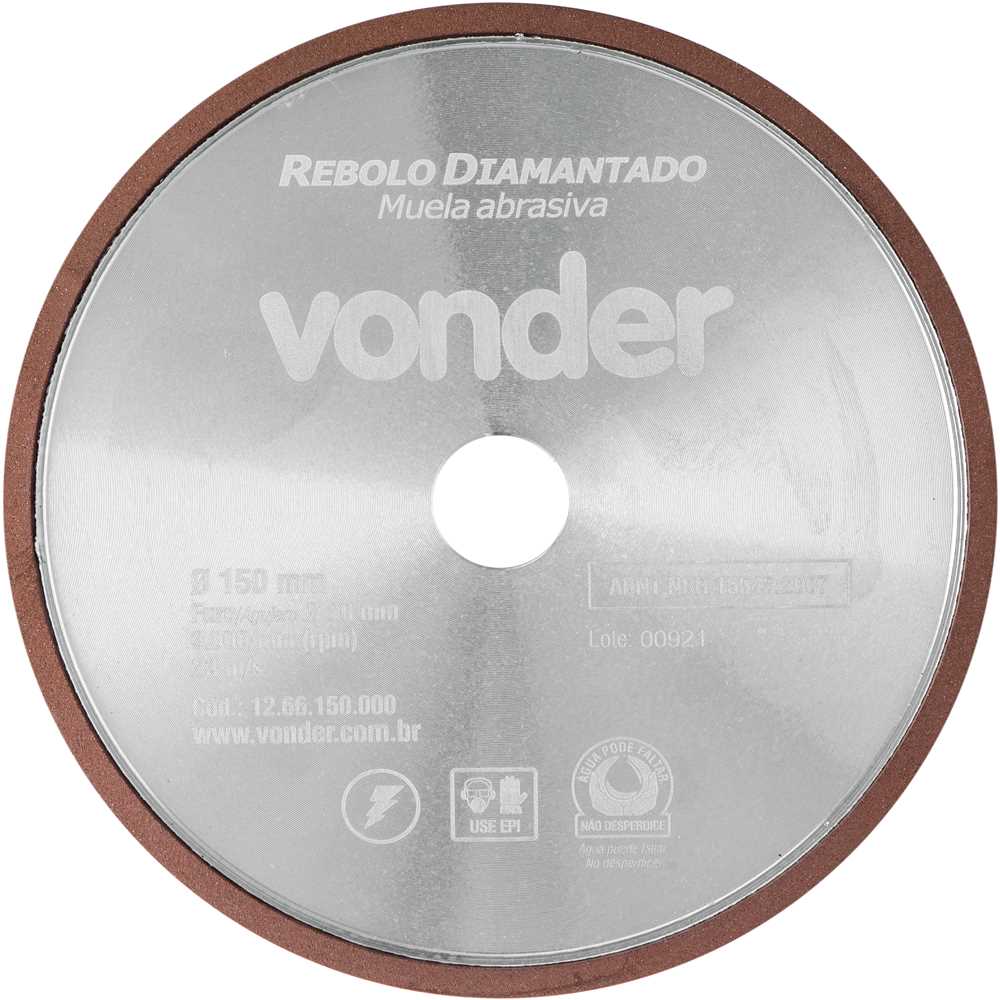 REBOLO DIAMANTADO 150MM VONDER