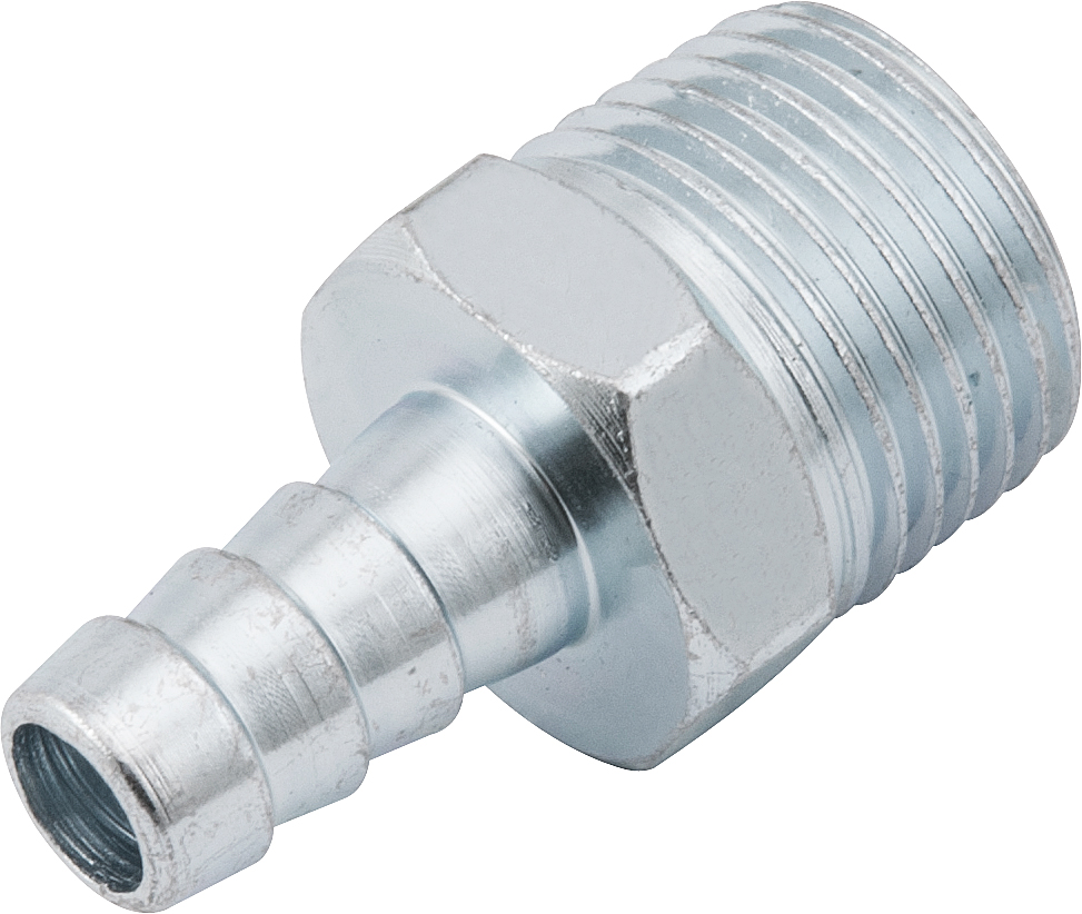 ESPIGAO FIXO MACHO NPT 1/2X3/8