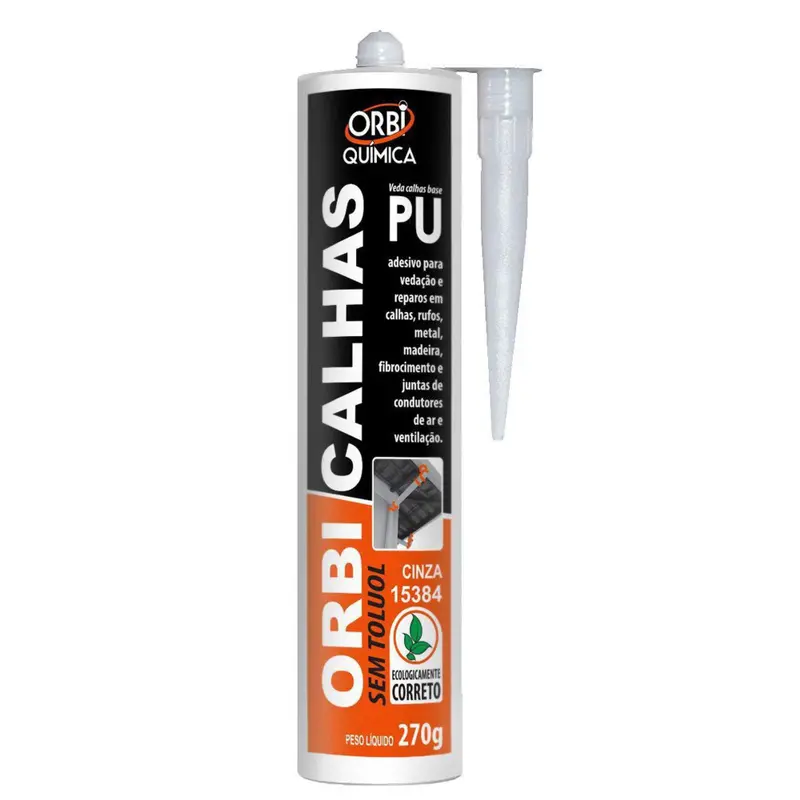 VEDA CALHA PU CINZA 270G ORBI