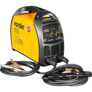 MAQUINA PARA SOLDA INVERSORA ELETRODO E TIG 250A RIV250 DIGITAL 220V VONDER