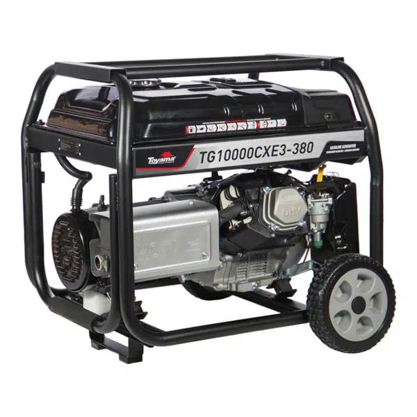 GERADOR A GASOLINA 4 TEMPOS TRIFASICO 11,25KVA 380V TOYAMA