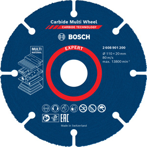 DISCO DIAMANTADO 110X20MM MULTI WHEEL BOSCH