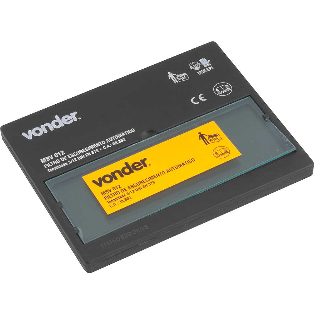 FILTRO AUTOMATICO PARA MASCARA MSV012 VONDER