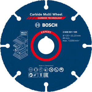 DISCO DIAMANTADO 125X22MM MULTIWHEEL BOSCH