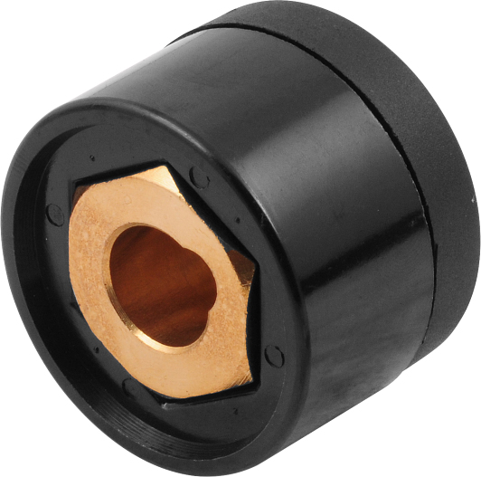 CONECTOR FEMEA PARA PAINEL PARA MAQUINA SOLDA 13MM VONDER
