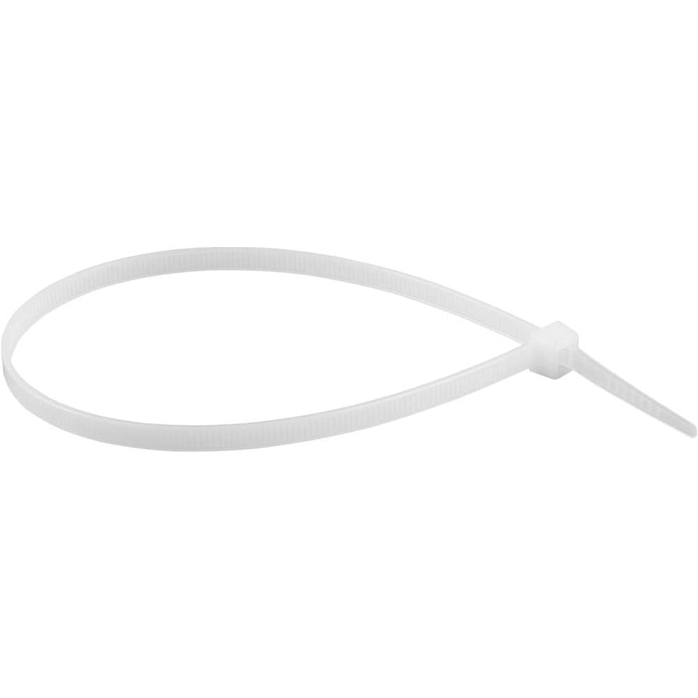 ABRAÇADEIRA DE NYLON 4,8X280 BRANCA PACOTE COM 100 VONDER