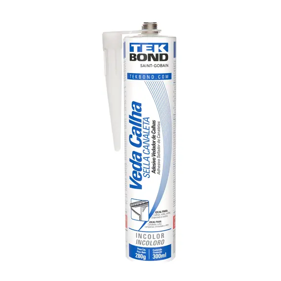 VEDA CALHA INCOLOR 280G TEKBOND