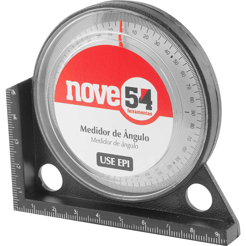 MEDIDOR DE ANGULO COM BASE MAGNETICA NOVE54