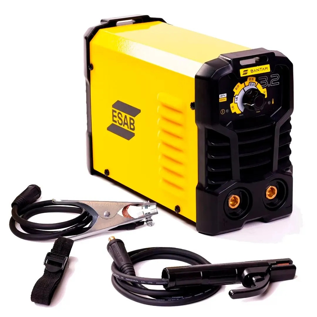 MAQUINA PARA SOLDA INVERSORA ELETRODO 160A BANTAM 3.2 BIV ESAB