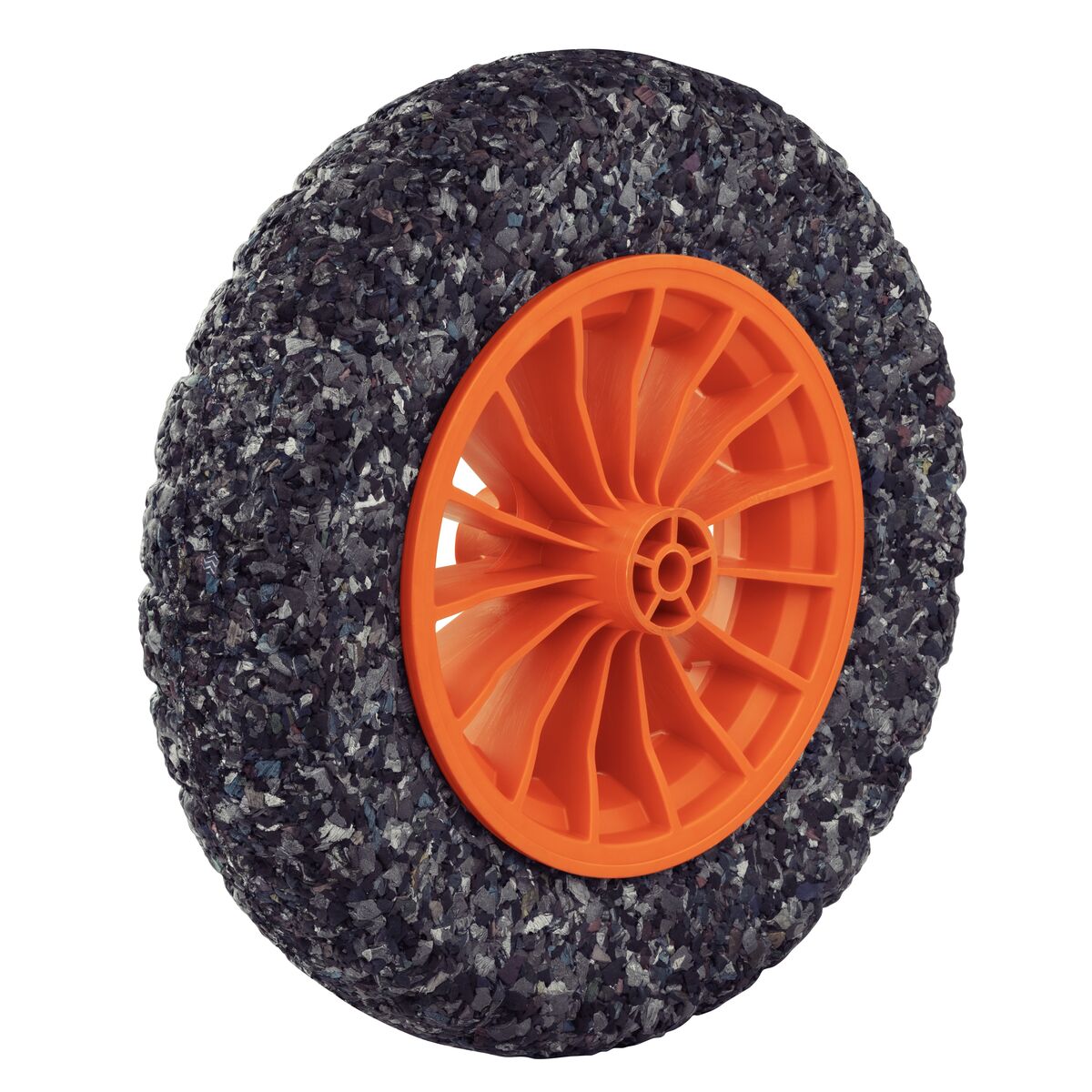 PNEU PARA CARRO DE MAO COMPLETO MACICO FURO 12MM LAR TRAMONTINA