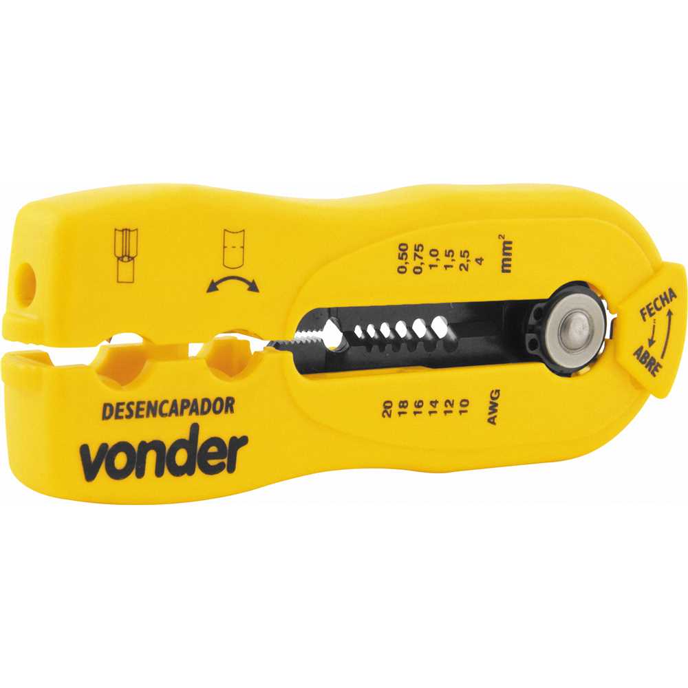 ALICATE DESENCAPADOR DE FIO FIXO VONDER