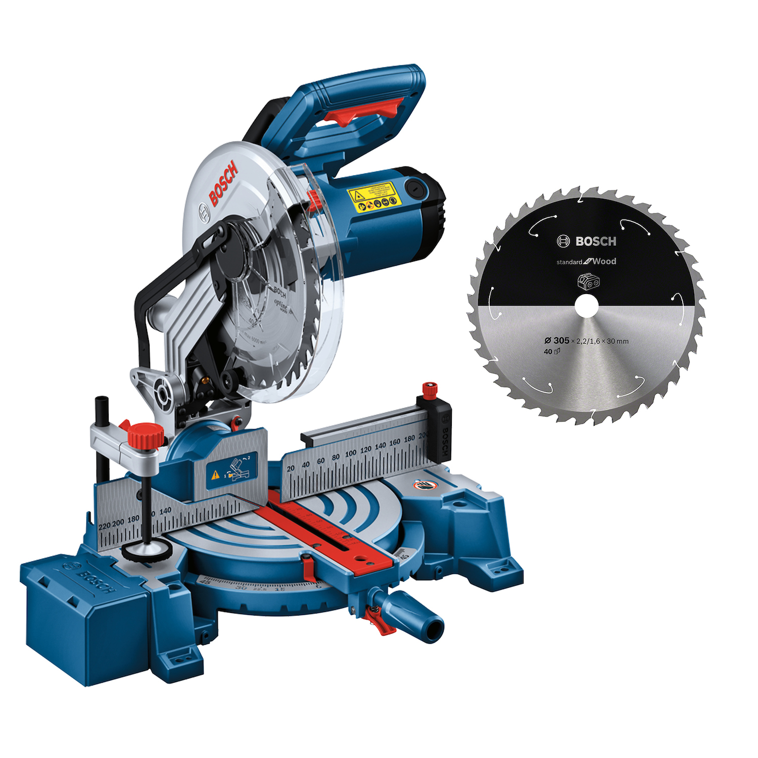 SERRA MEIA ESQUADRIA 10 1750W GCM 254 COM DISC MAD 220V BOSCH