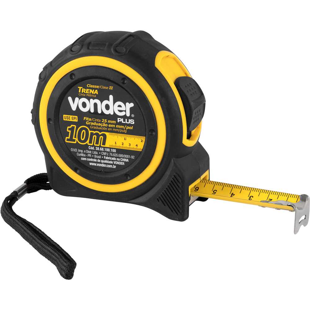 TRENA 10M EMBORRACHADA VONDER PLUS