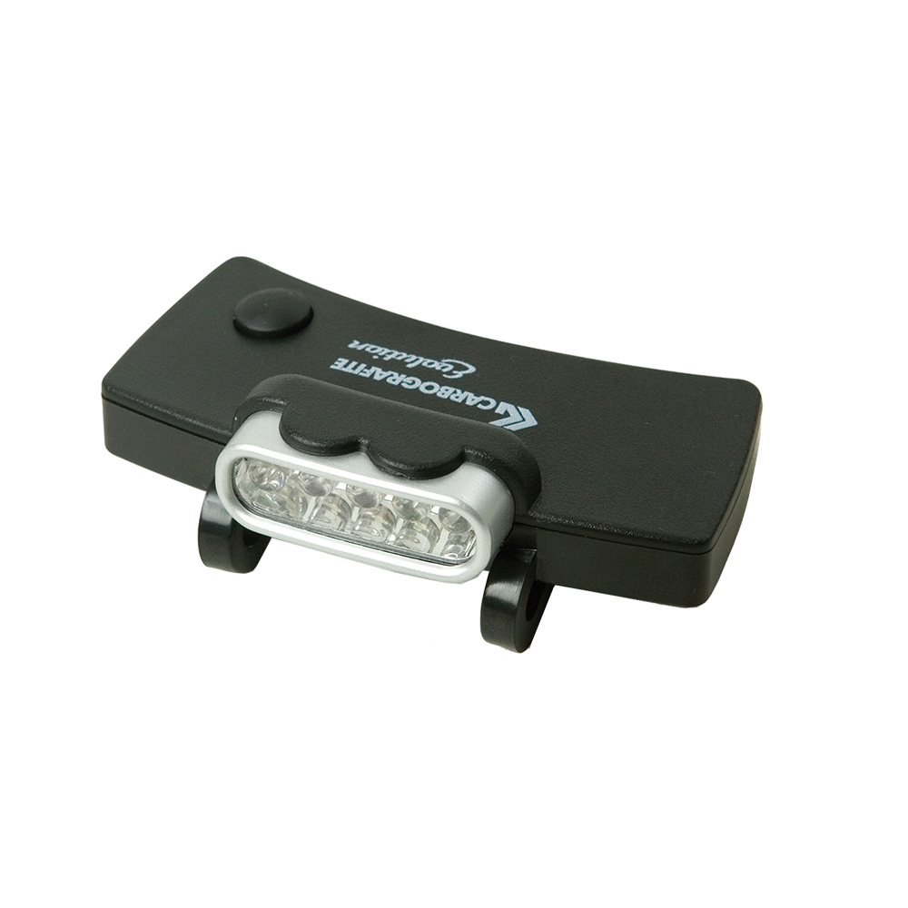 LANTERNA PARA CABEÇA COM 5 LED CARBOGRAFITE
