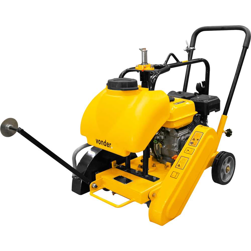 CORTADOR DE PISO A GASOLINA 7,0HP 4T VONDER
