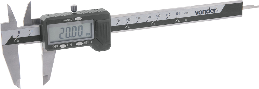 PAQUIMETRO DIGITAL 150MM PD-150 VONDER