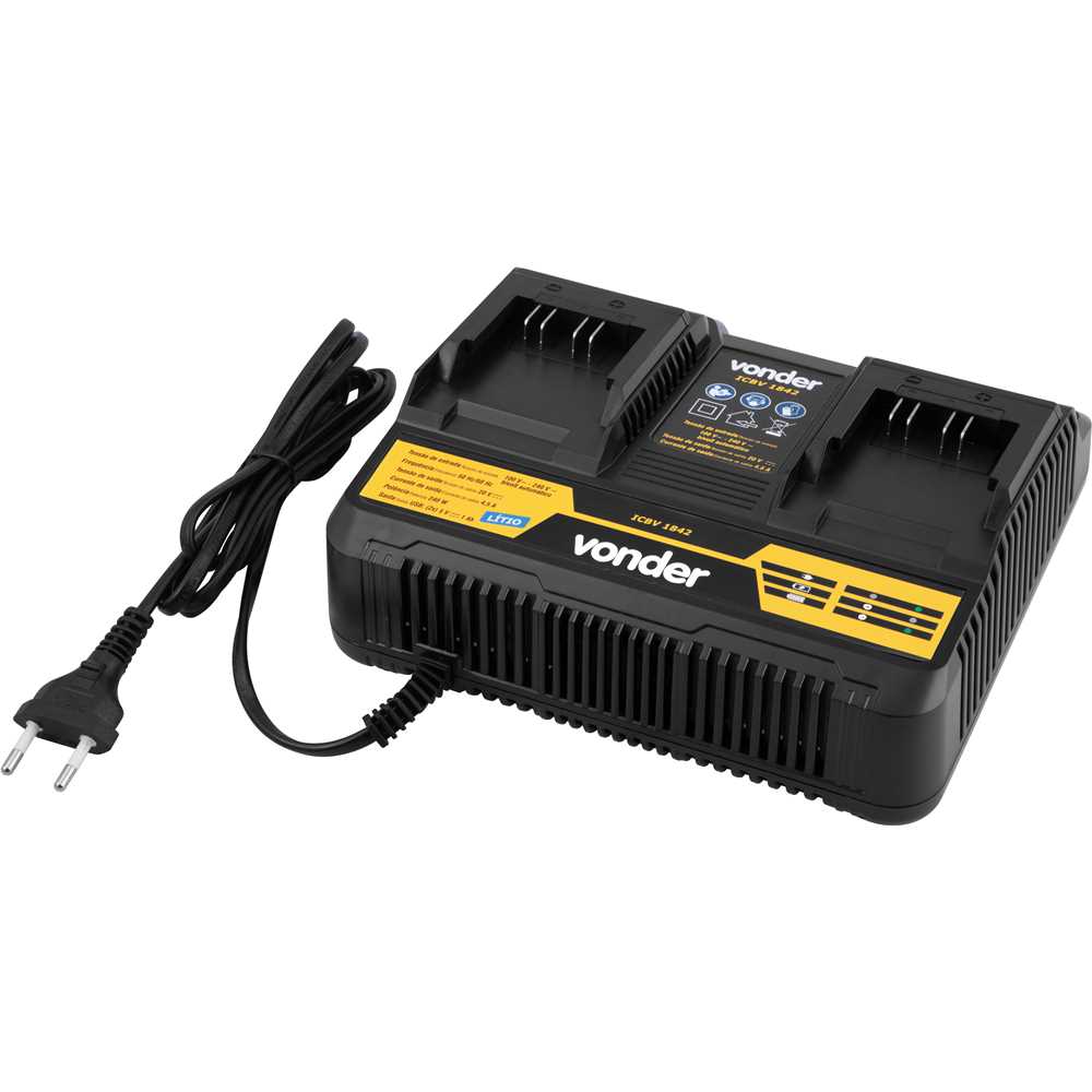 CARREGADOR DE BATERIA 18V ICBV1842 VONDER