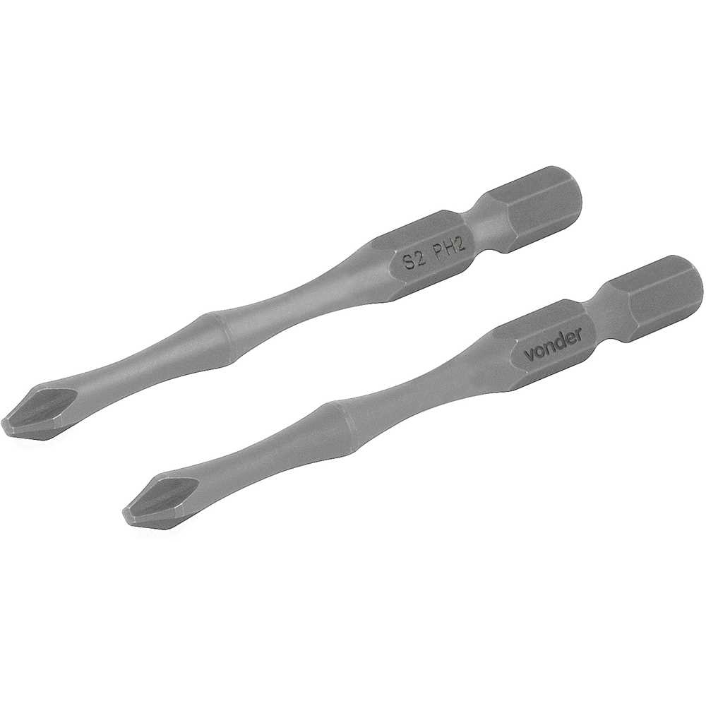 BITS PHILLIPS DE TORÇÃO N2 ENCAIXE 1/4