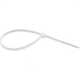 ABRAÇADEIRA DE NYLON 3,6X200 BRANCA PACOTE COM 100 NOVE54