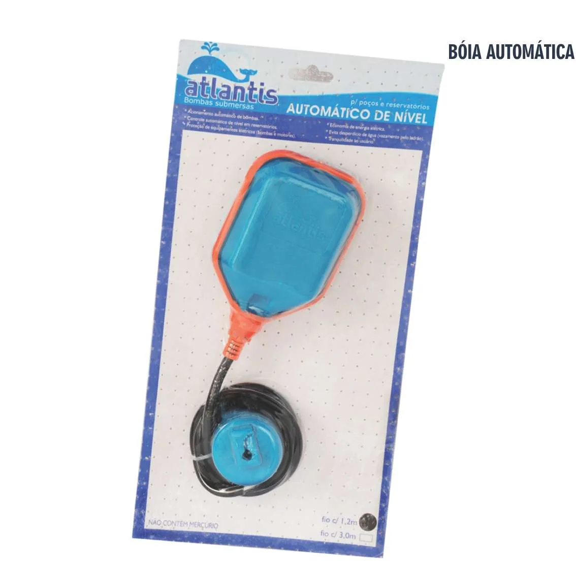 BOIA DE NIVEL 15A BIVOLT ATLANTIS