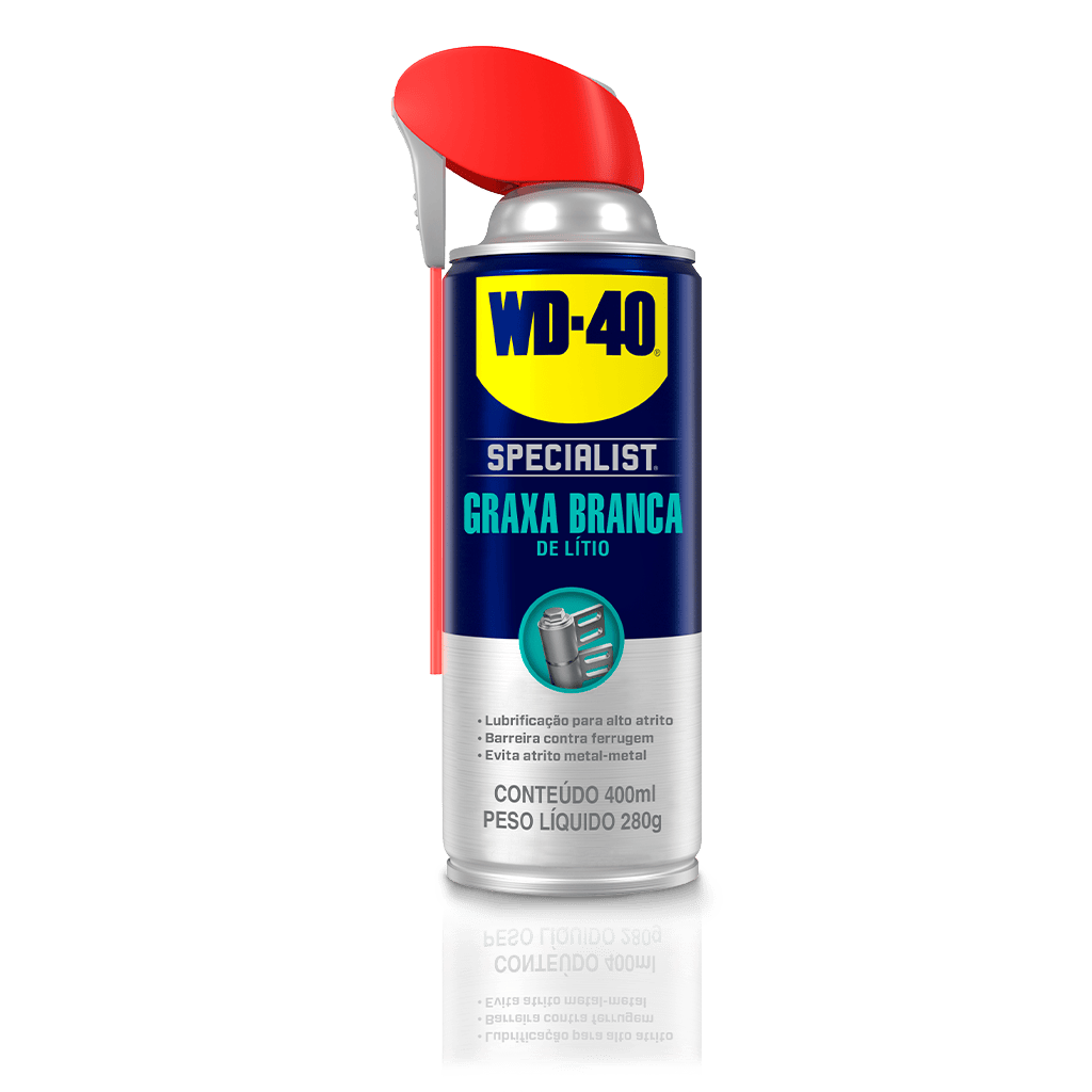 GRAXA SPRAY BRANCA 400ML WD40