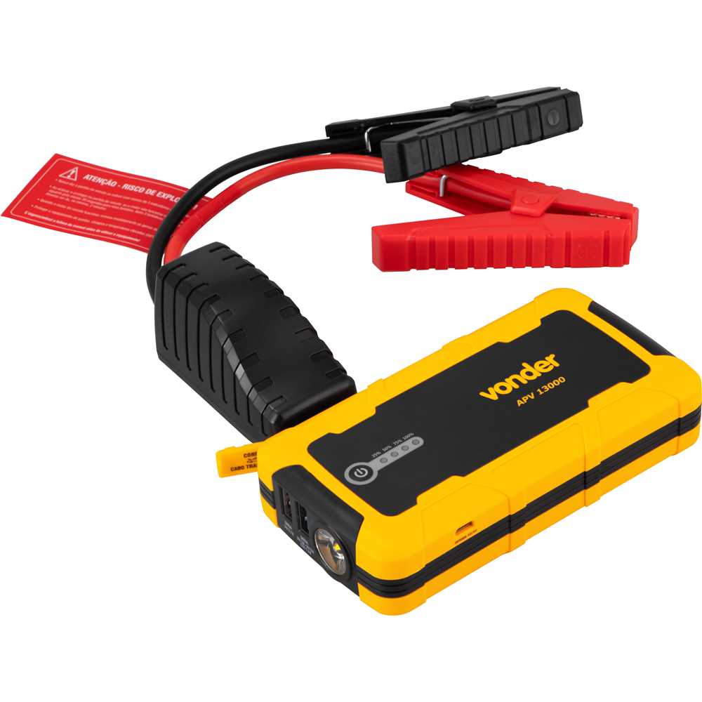 AUXILIAR DE PARTIDA PORTÁTIL APV1300 VONDER