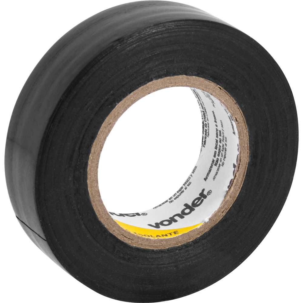 FITA ISOLANTE 19X20MM PRETA VONDER