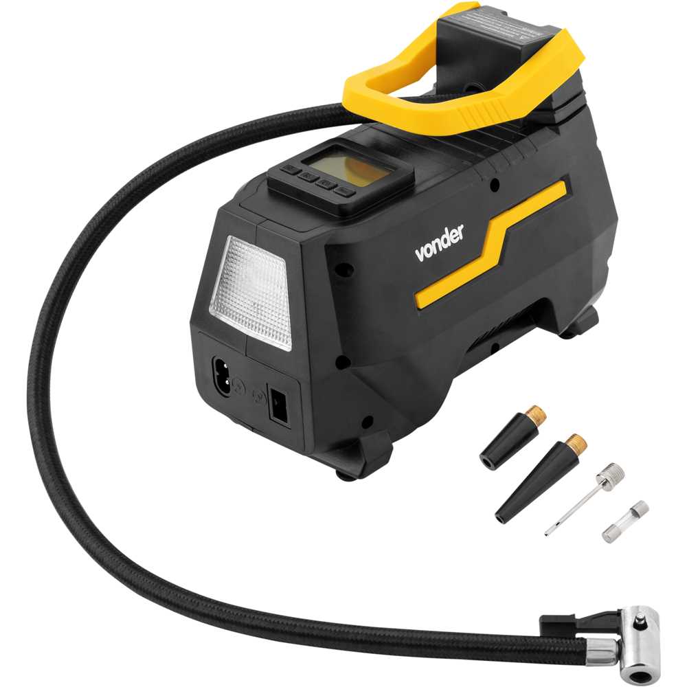 COMPRESSOR DE AR AUTO 12V + BIVOLT 150PSI CAV150 VONDER