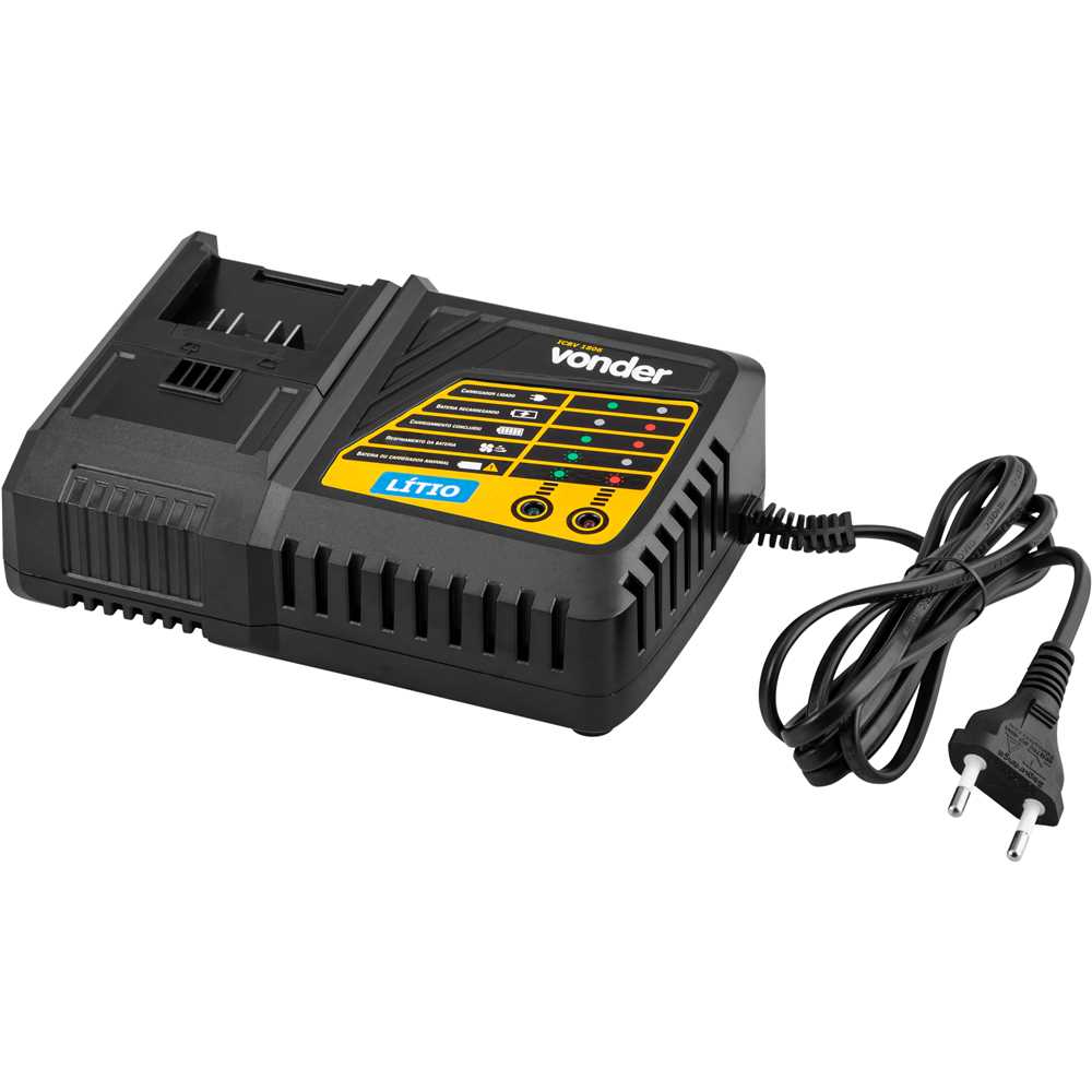 CARREGADOR DE BATERIA 18V RÁPIDO ICBV1805 VONDER