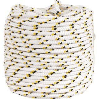 CORDA PP TRANCADA 10MM ROLO COM 220M BRANCA VONDER