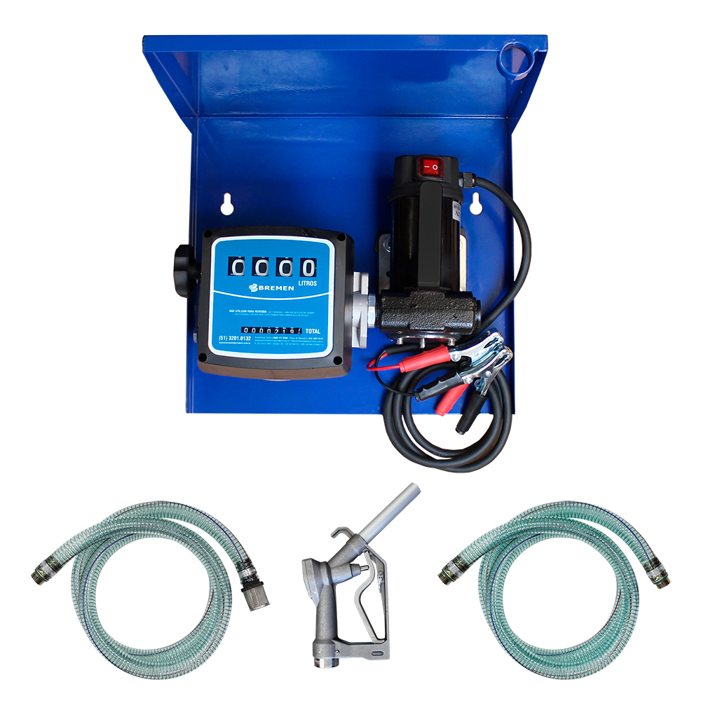 KIT BOMBA PARA ÓLEO DIESEL ELÉTRICA 40L/MIN 12V 8830900 BREMEN